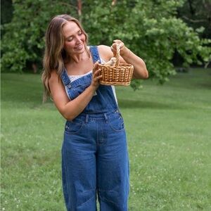 Friend of Mine Blue Denim Overalls